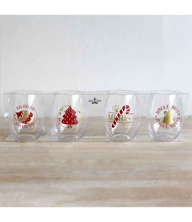 Royal Standard To Go Holiday Wine Glasses