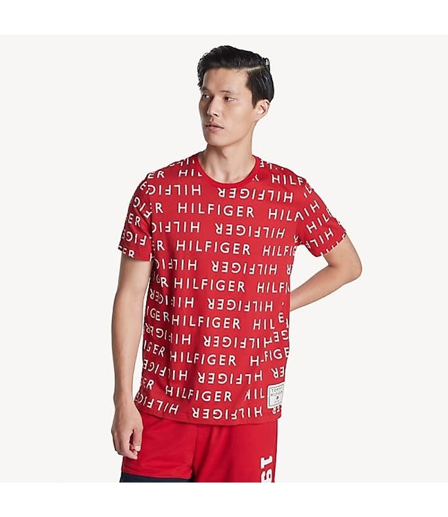 Tommy Hilfiger Allover Crew Neck Tee