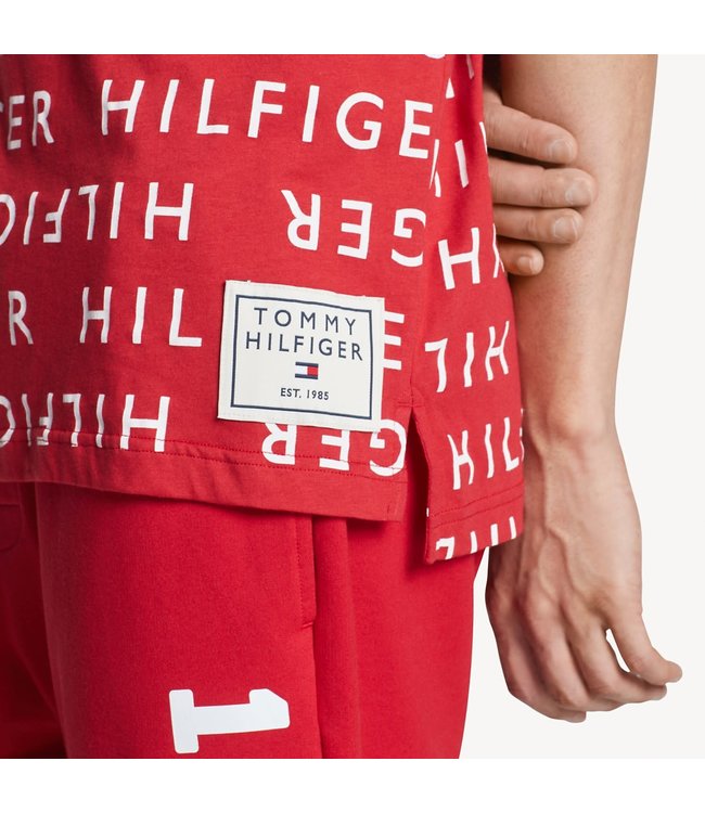 Tommy Hilfiger Allover Crew Neck Tee