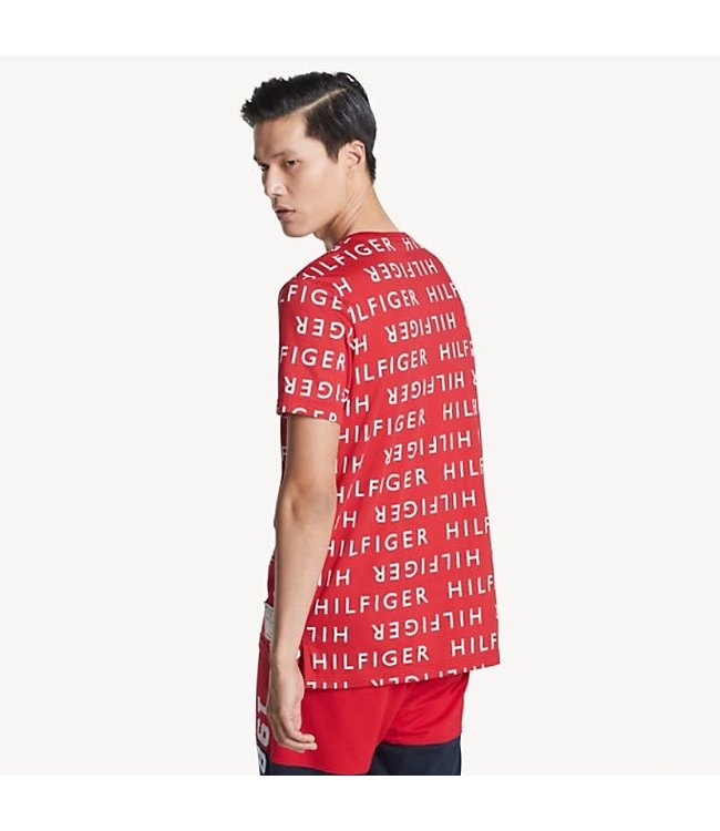 Tommy Hilfiger Allover Crew Neck Tee