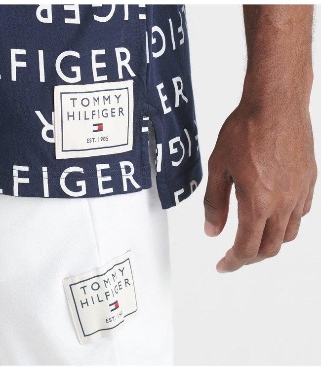 Tommy Hilfiger Allover Crew Neck Tee