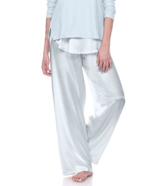 PJ Harlow Jolie Drawstring Satin Pant