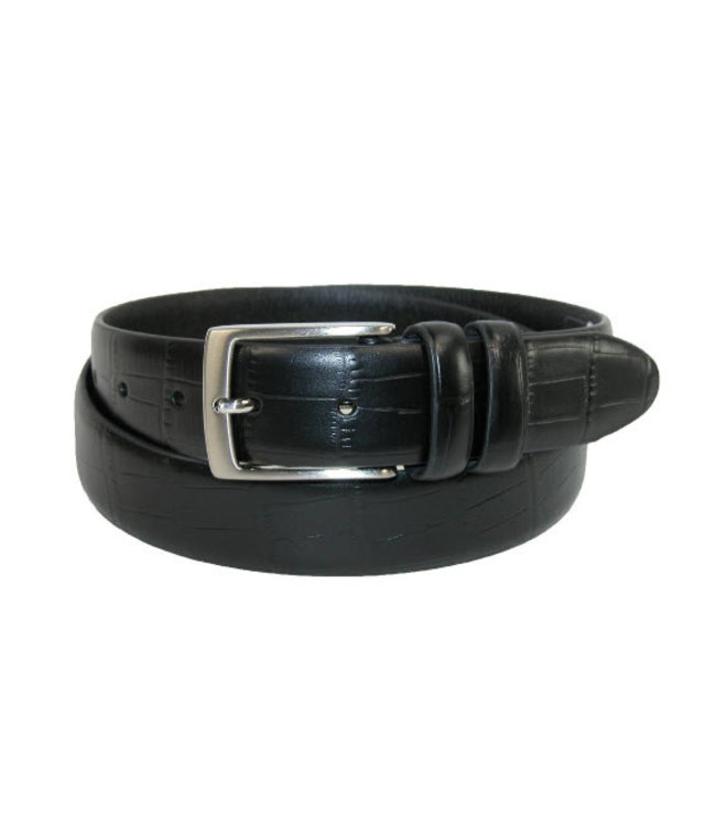Aquarius Embossed Croc Belt