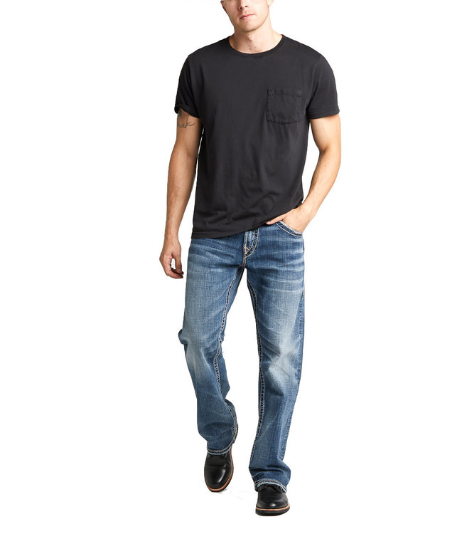 Silver Zac Relaxed Straight Leg Jeans