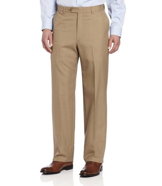 Ascott Browne Flat Front Wool Blend Pants