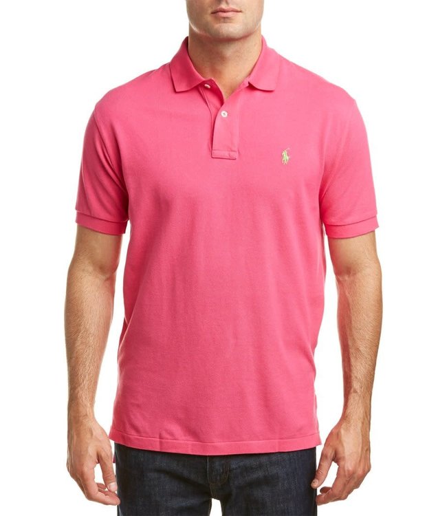 classic fit mesh polo