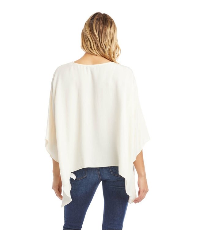 Karen Kane Flare Hem Top