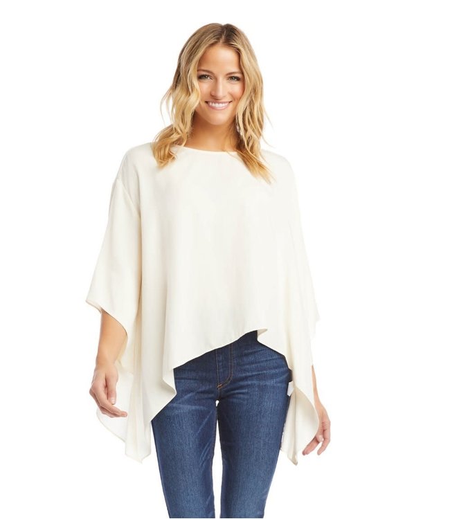 Karen Kane Flare Hem Top