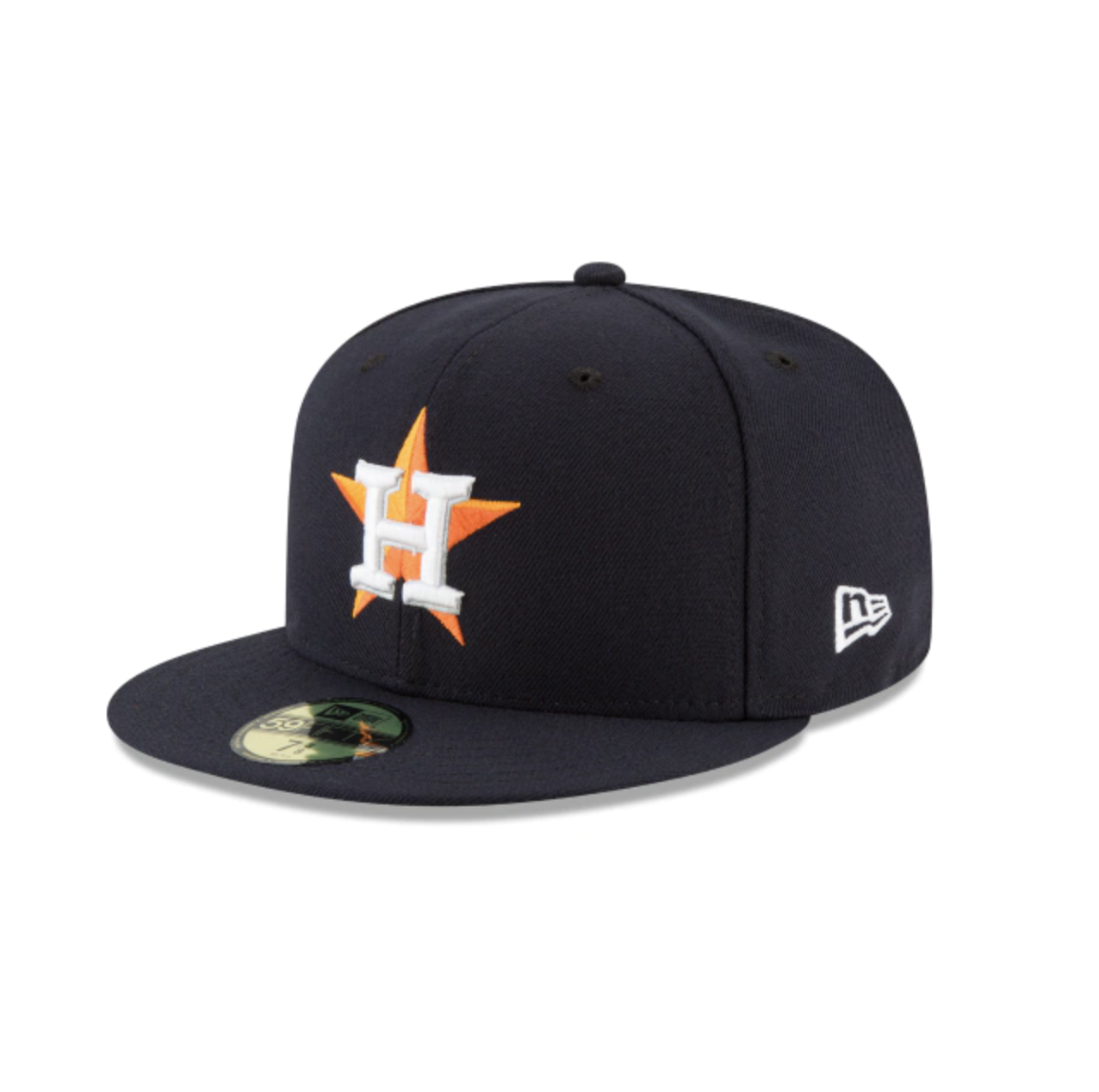 New Era Houston Astros 59FIFTY Authentic Collection Hat Navy 7 1/8