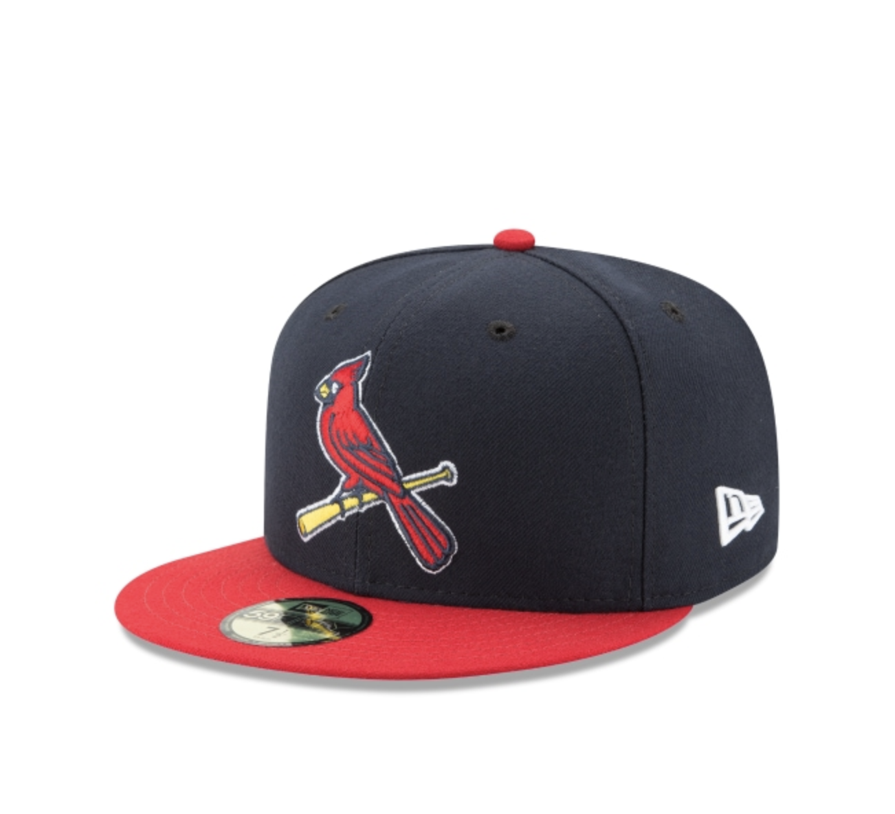 St. Louis Cardinals Bird On A Bat New Era 59Fifty On-Field Cap