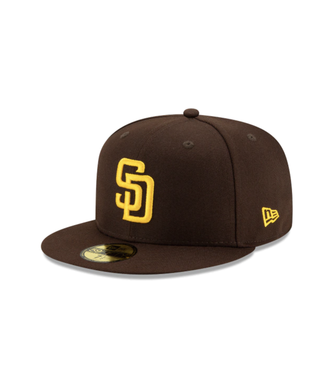 New Era 59Fifty Fitted San Diego Padres Hat Grey White