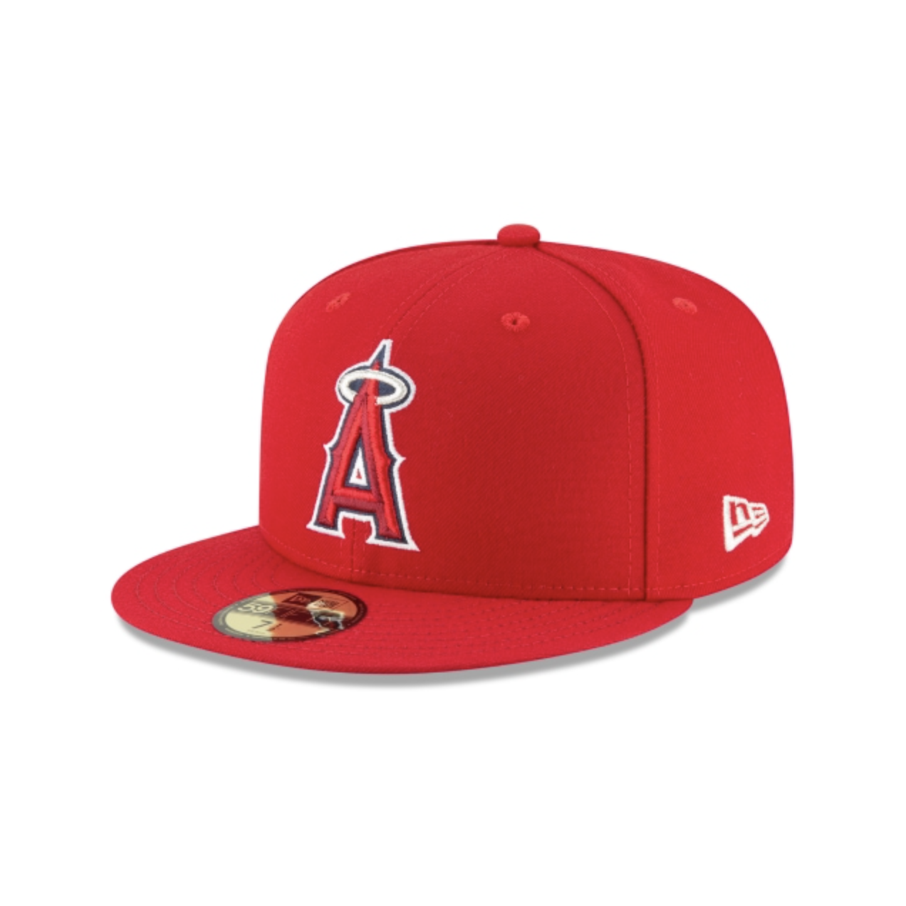 New Era Los Angeles Angels Authentic Collection 59FIFTY Fitted Hat 7 1/2 / Red