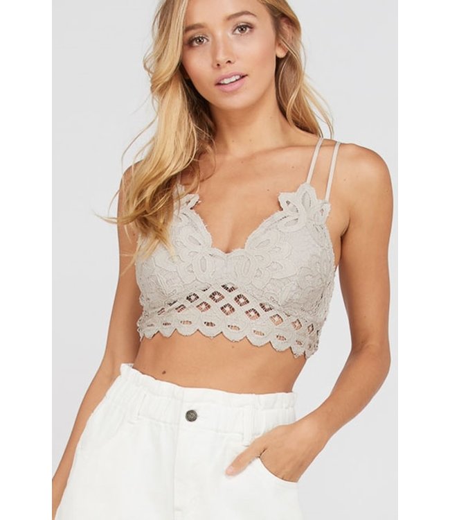 Wishlist - Scalloped Lace Bralette