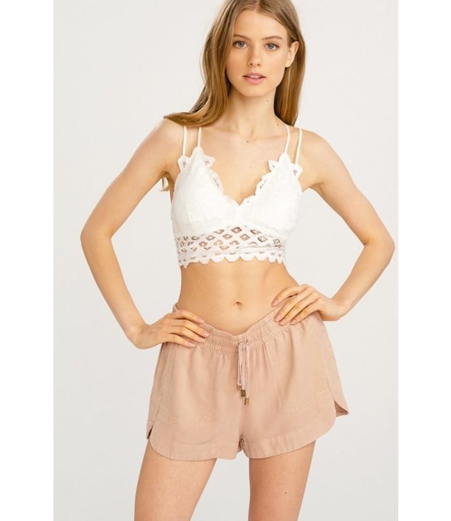 Wishlist - Scalloped Lace Bralette