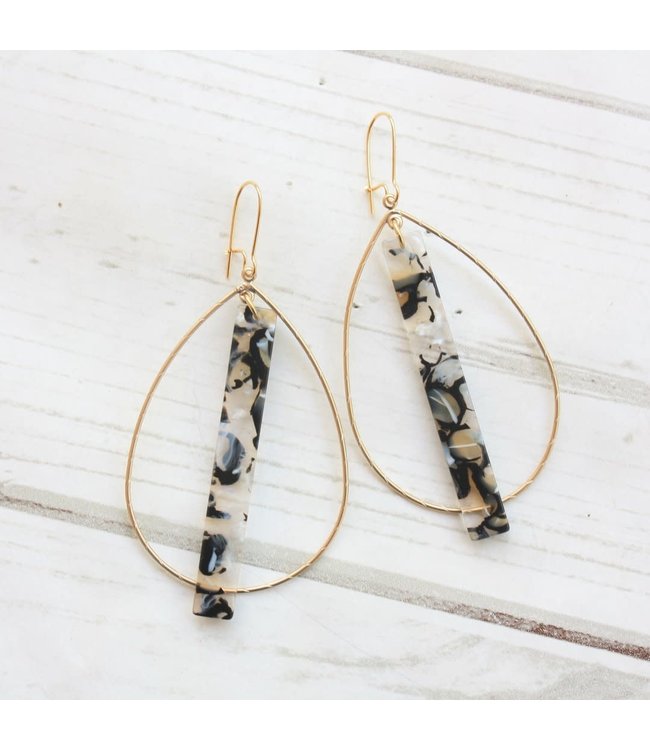 Virtue - Hoops w/ Acrylic Bar