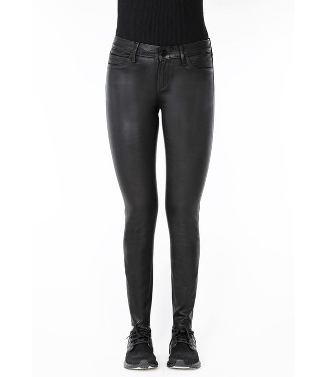 Articles of Society AoS Black Diamond Waxed Sarah Skinny Jeans