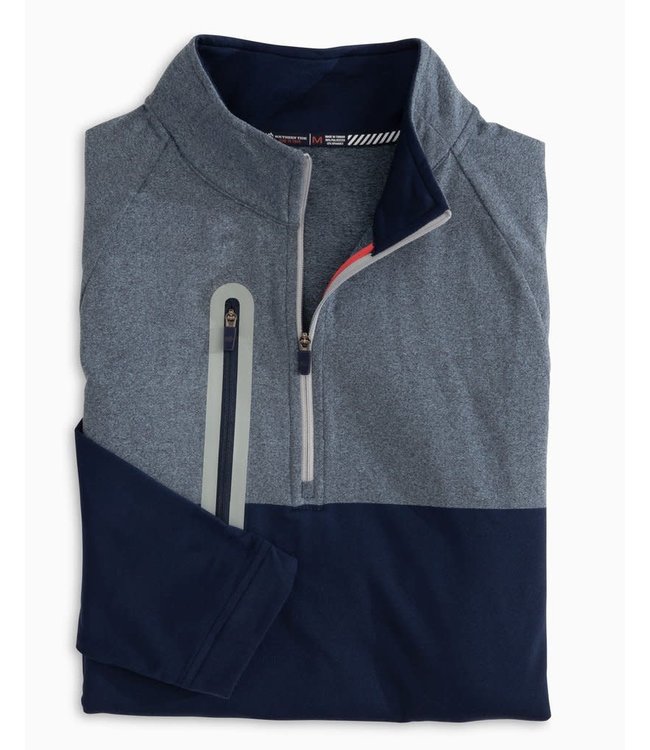 Southern Tide Bow Rider Quarter Zip Sweater