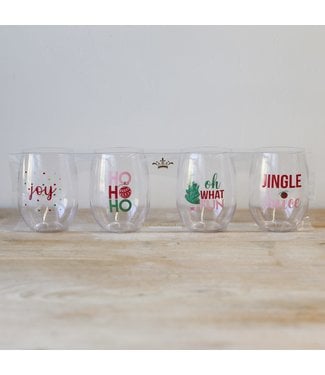 Royal Standard To Go Holiday Wine Glasses