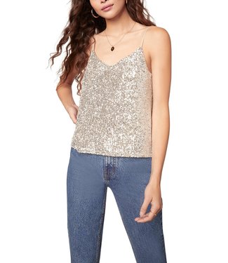 BB Dakota Hide & Sequin Top