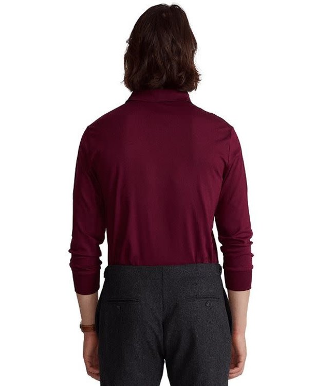 Pima Soft Touch Long Sleeve Polo Shirt
