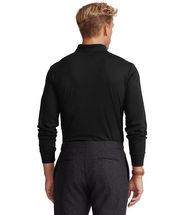 Pima Soft Touch Long Sleeve Polo Shirt