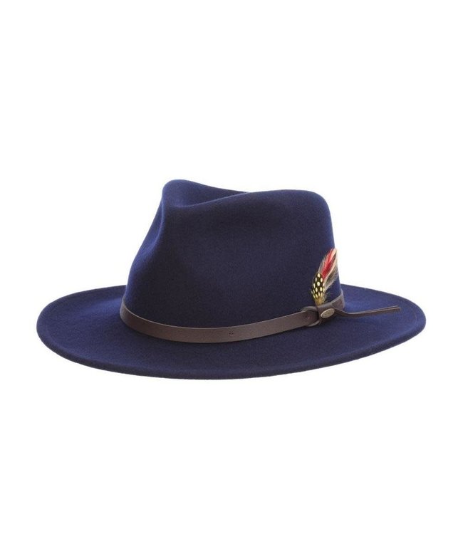 Scala Dakota Crushable Wool Felt Outback Hat