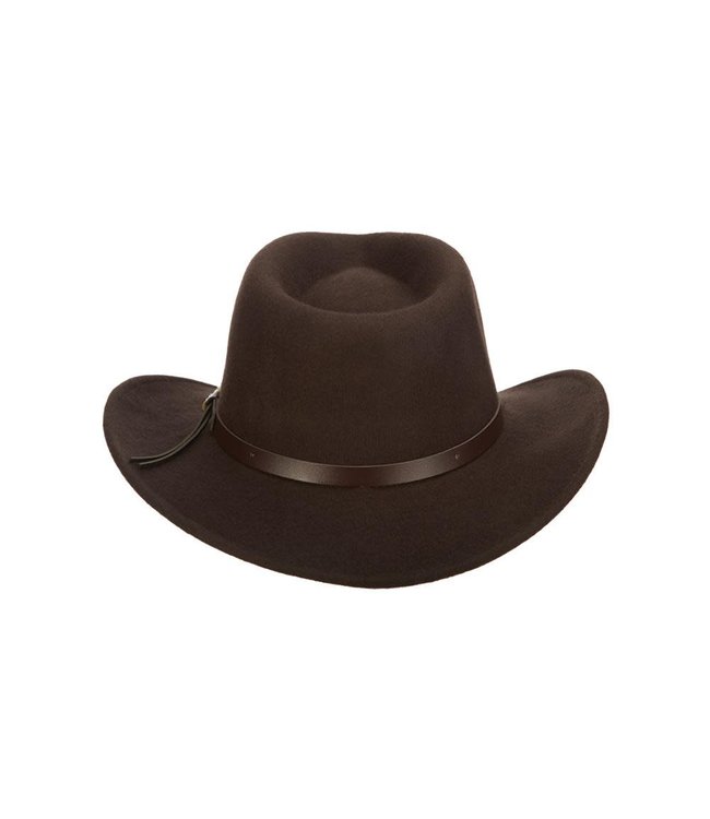 Scala Dakota Crushable Wool Felt Outback Hat