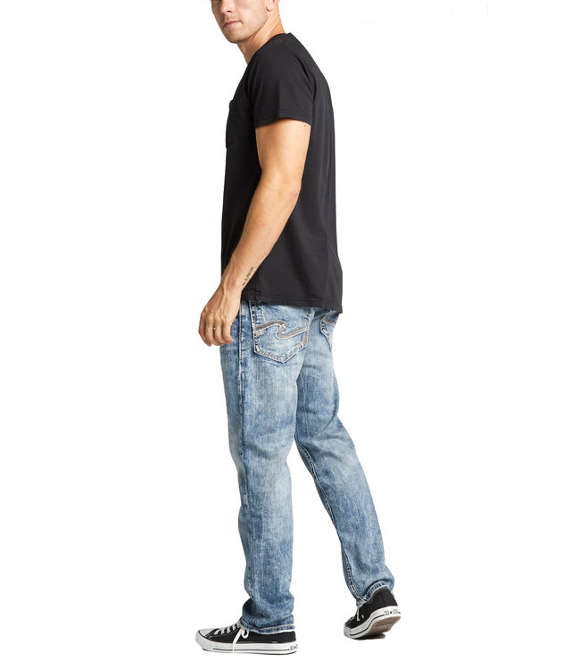 Silver Eddie Relaxed Tapered Jean