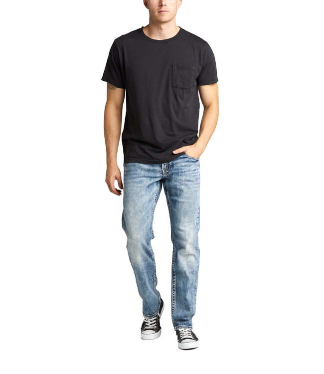 Silver Eddie Relaxed Tapered Jean
