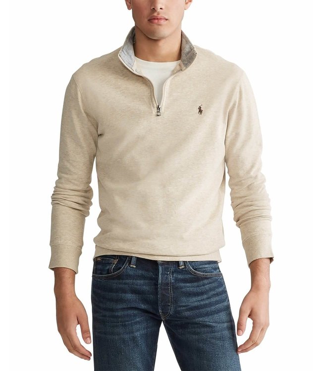 Sitcom Onregelmatigheden Maxim Polo Ralph Lauren Pima Cotton Half-zip Sweater In White For