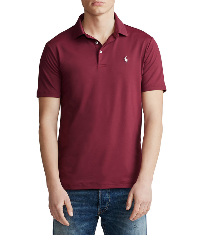 Polo Classic Fit Jersey Performance Polo Knit Shirt - Abraham's