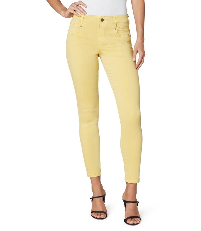 Liverpool Gia Glider Ankle Skinny Jean in Gold Dust