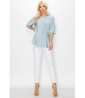 Joh Willa Puff Sleeve Top