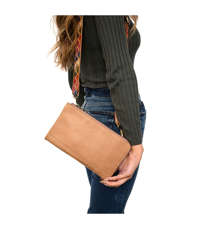 Buy Joy Susan Womens Hobo Handbag: Claire 2-in-1, Tan, One Size at Amazon.in
