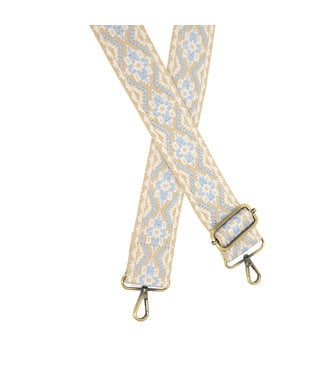 Joy Susan Embroidered Guitar Strap