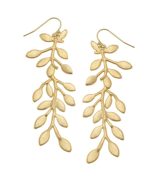 Susan Shaw Vine Earrings