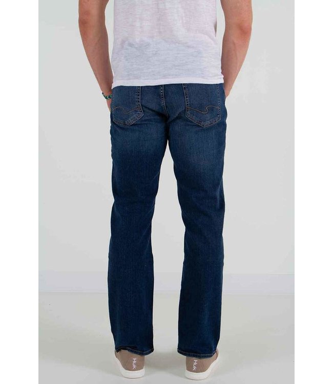 Silver Relaxed Fit Straight Leg Jeans
