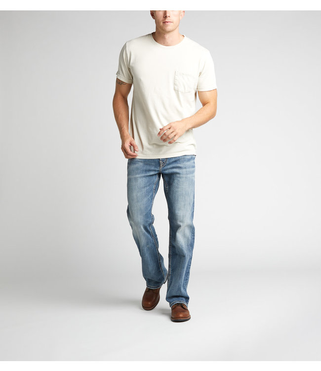 Silver Craig Easy Fit Bootcut Jean