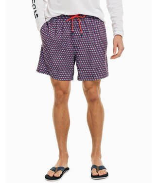 Southern Tide All at Sea Swim Trunks