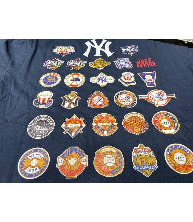 New York Yankees 27x World Series Champions Tee