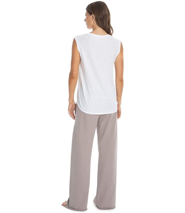 Barefoot Dreams Malibu Women's Sleeveless Slub Tee