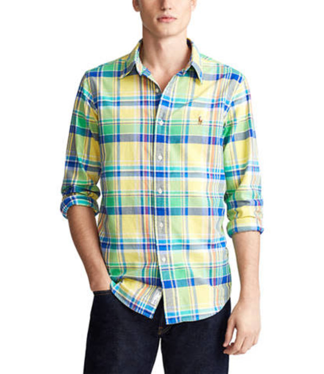 Polo Ralph Lauren Plaid/Tattersall Oxford Classic Fit Shirt