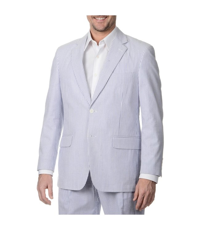 Selected Homme slim seersucker suit pants in blue check | ASOS