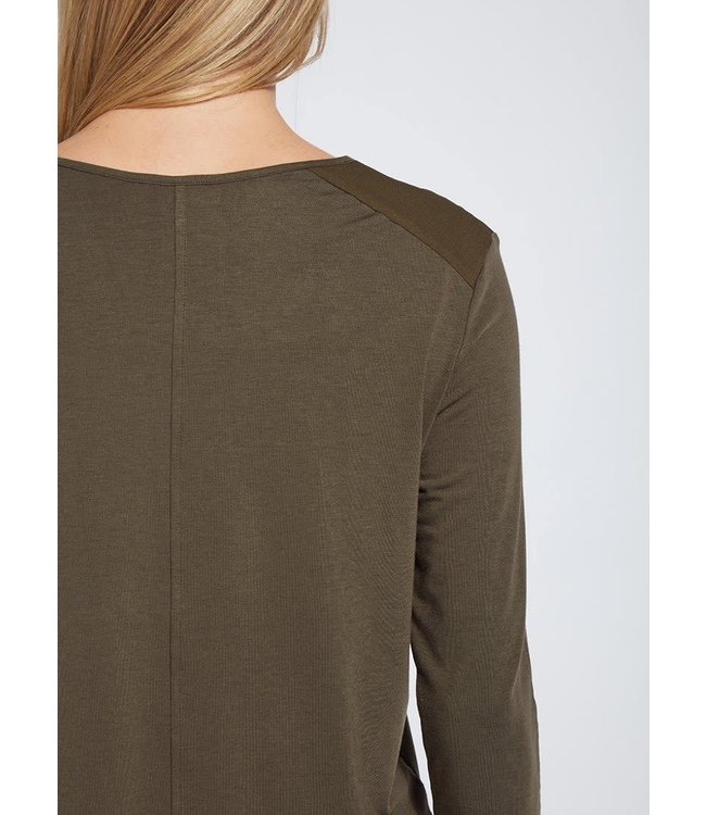 Lysse Festival Mixed Media Top