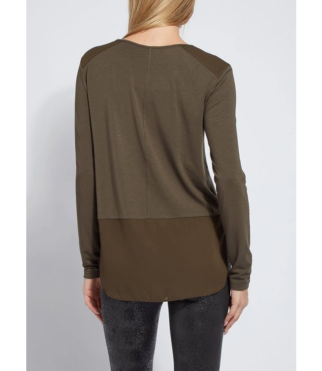 Lysse Festival Mixed Media Top