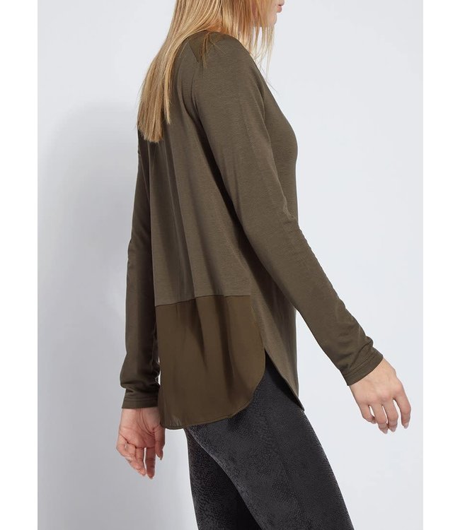 Lysse Festival Mixed Media Top