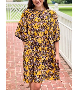 Uncle Frank Free Flowing Blossoms Dress