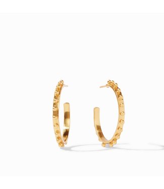 Julie Vos SoHo Studded Medium Hoops