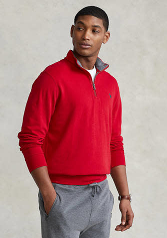 ウェア ballaholic Half Zip Pullover Jersey Ball Panel Logo Fleece Half Zip Pullover (black