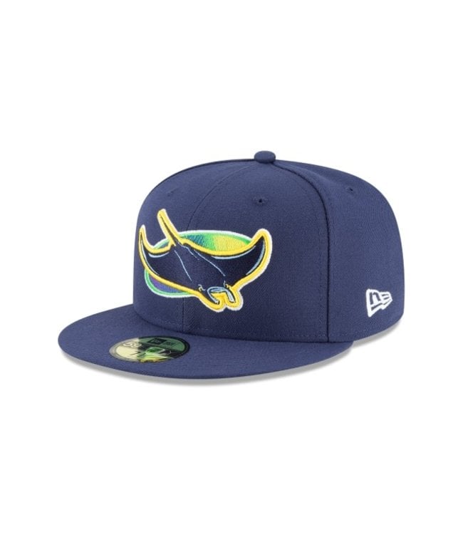 New Era Tampa Bay Rays Authentic Collection Alternate 2 59FIFTY Fitted Hat, Navy, Size: 7 1/8